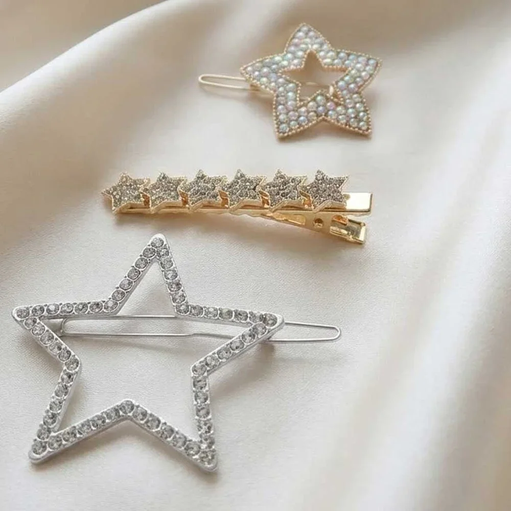 3 Piece Star Hair Accessory Set